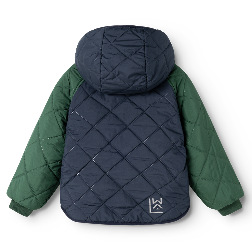 Liewood Reversible Thermal Jacket 'Jackson' Garden Green Multi Mix