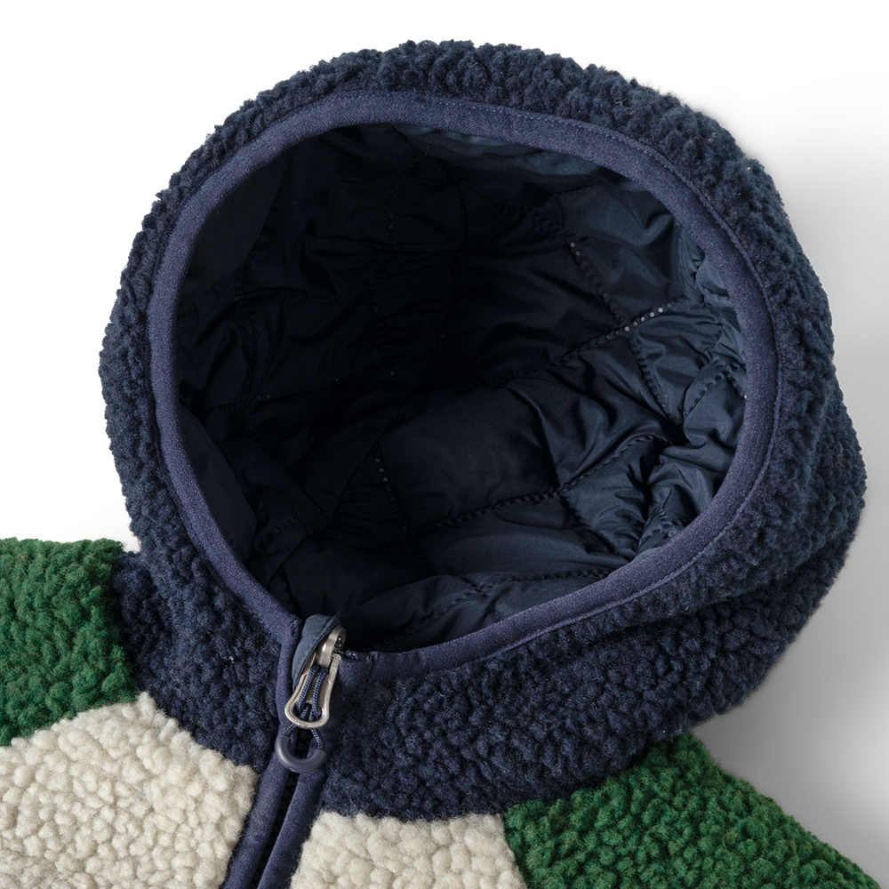 Liewood Reversible Thermal Jacket 'Jackson' Garden Green Multi Mix