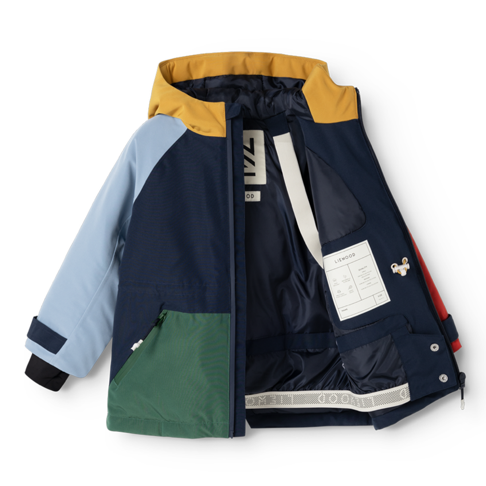 Liewood Winter/Ski Jacket 'Kalle' Garden Green Multi Mix