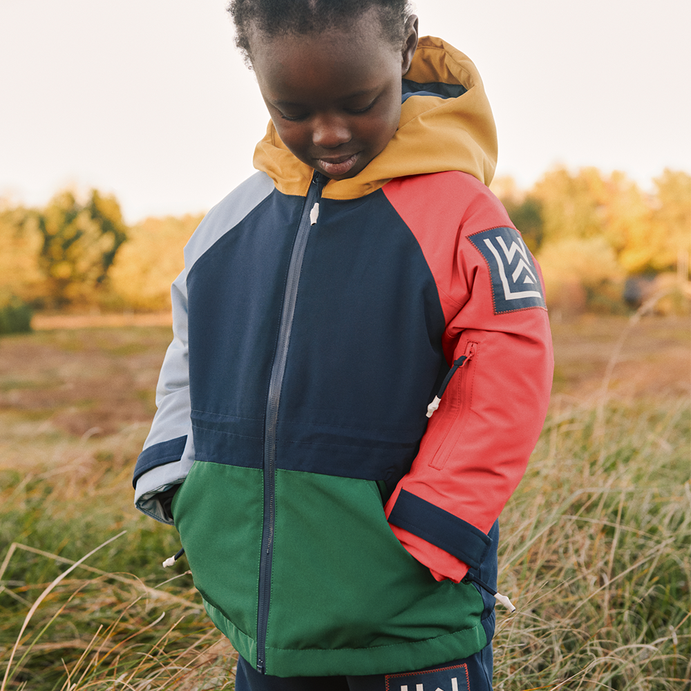 Liewood Winter/Ski Jacket 'Kalle' Garden Green Multi Mix