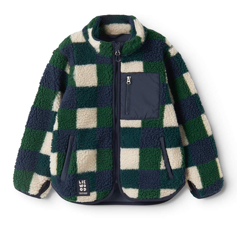Liewood Jacket 'Nolan' Mega Check/Bright Garden