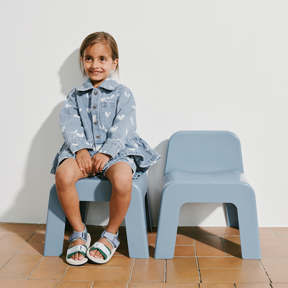 Liewood Denim Hemd 'Kenza' Sweethearts/Light Blue Denim - Online MY SNOWFLAKE