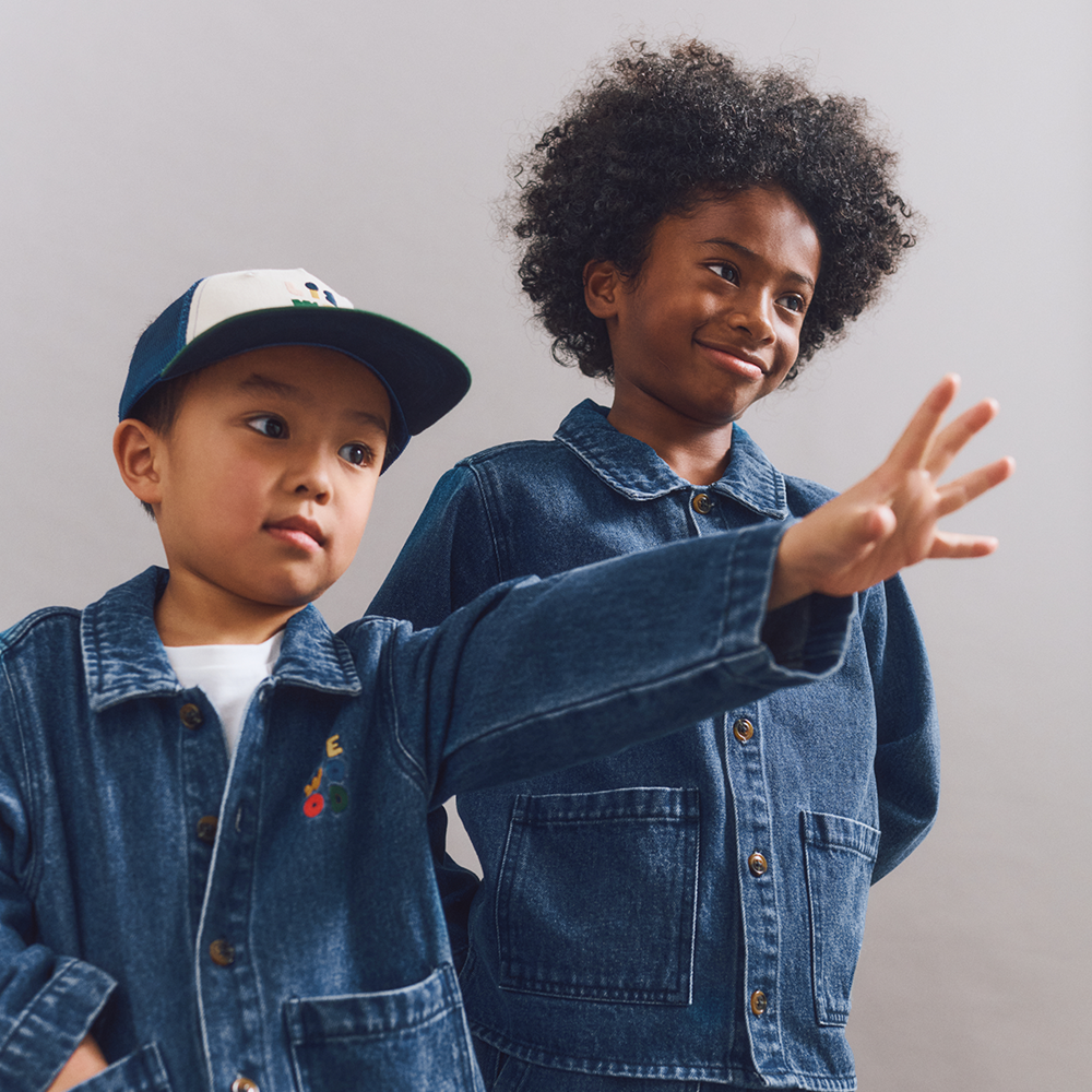 Veste chemise en jean Liewood 'Kinsley' denim bleu moyen