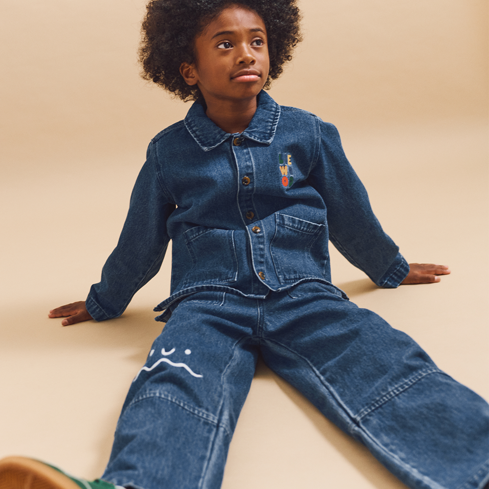 Veste chemise en jean Liewood 'Kinsley' denim bleu moyen