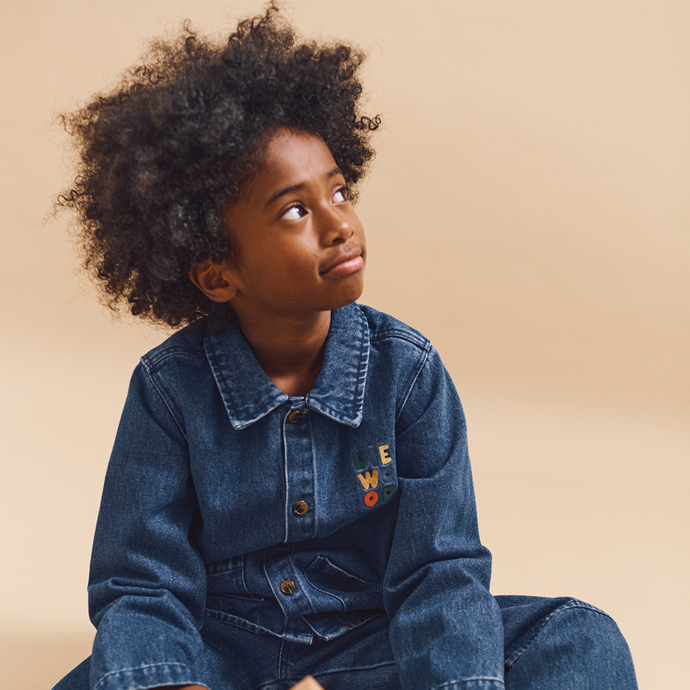 Veste chemise en jean Liewood 'Kinsley' denim bleu moyen
