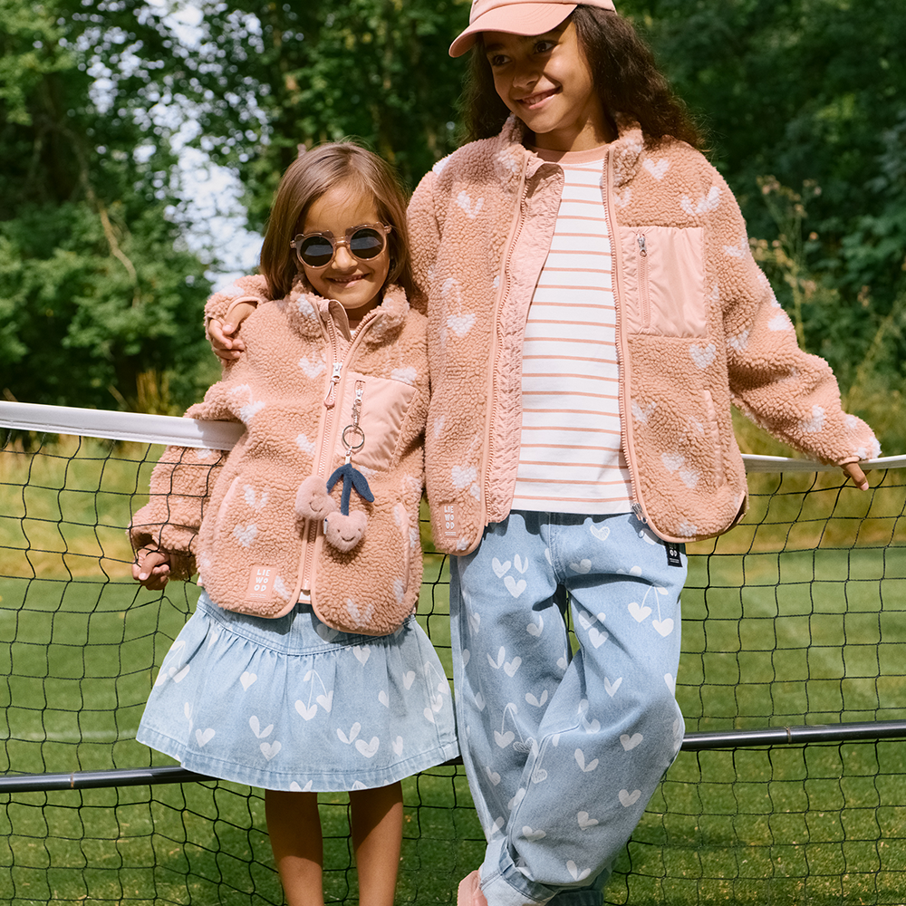 Liewood Jupe en jean 'Dayla' Sweethearts/Denim bleu clair