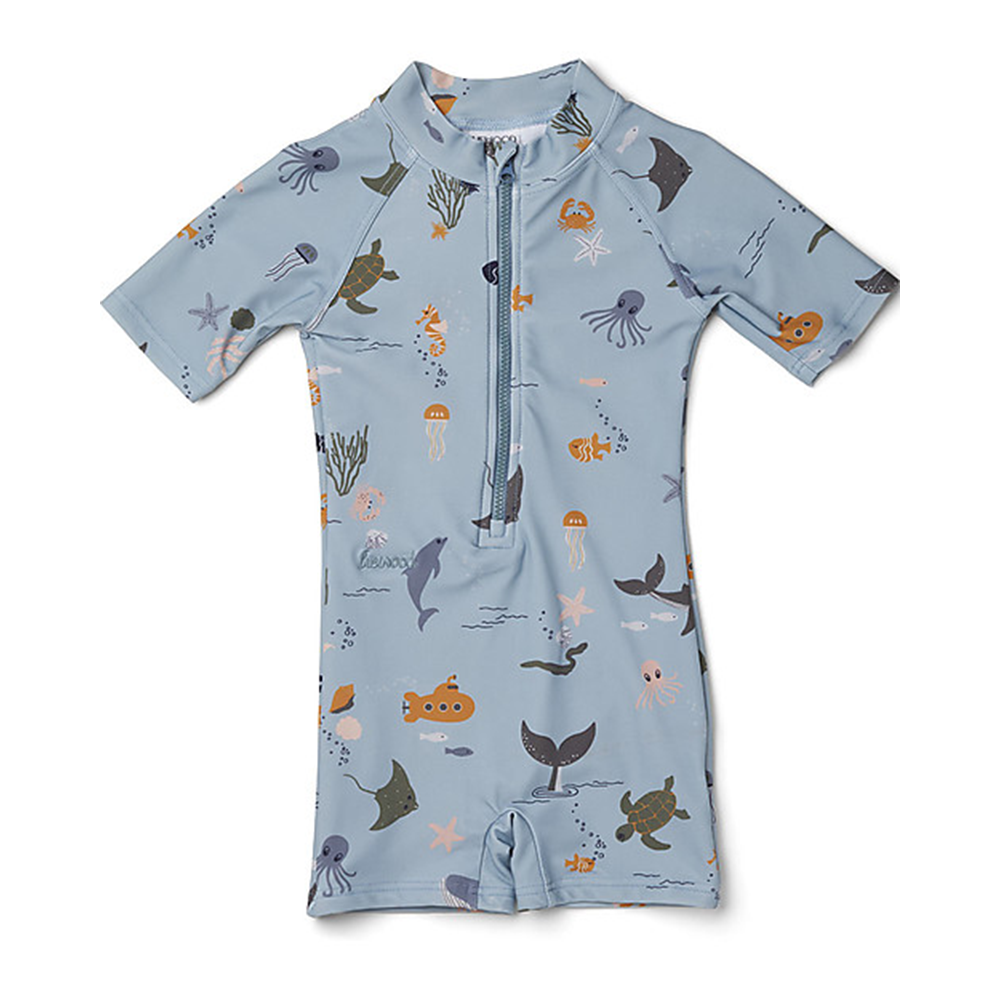 Combinaison de bain Liewood « Max » Sea Creature Mix
