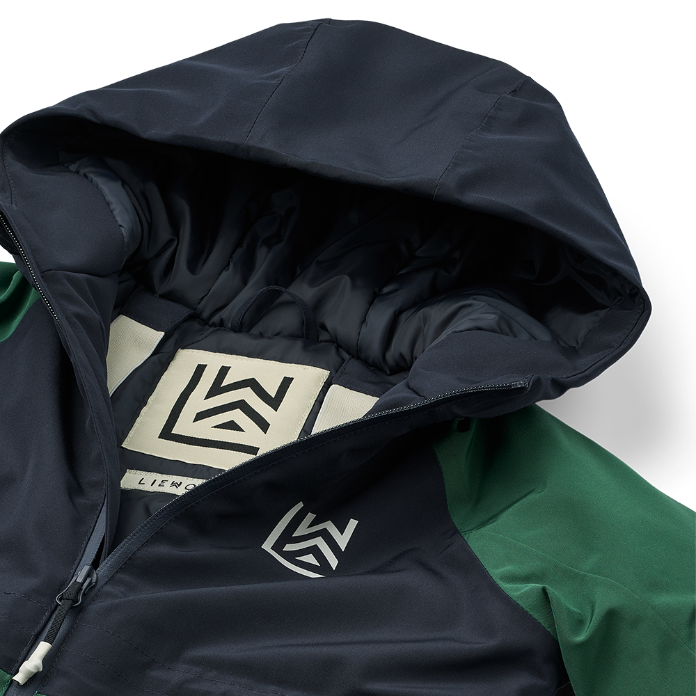 Liewood Veste d'hiver/de ski 'Kalle' Classic Navy/Garden Green
