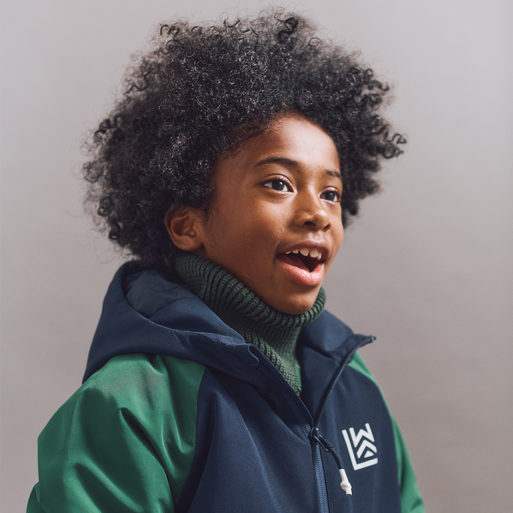 Liewood Veste d'hiver/de ski 'Kalle' Classic Navy/Garden Green