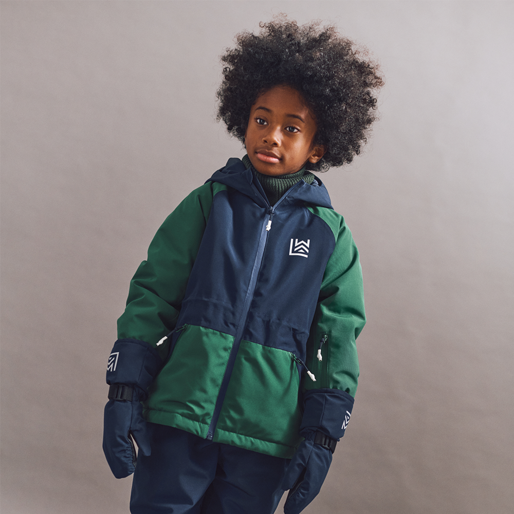 Liewood Veste d'hiver/de ski 'Kalle' Classic Navy/Garden Green