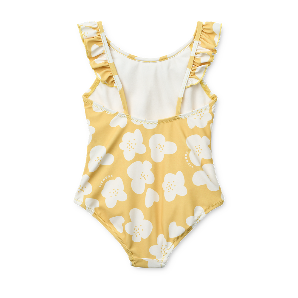 Liewood  UV-Badeanzug 'Kallie' Flower/Lemon Yellow