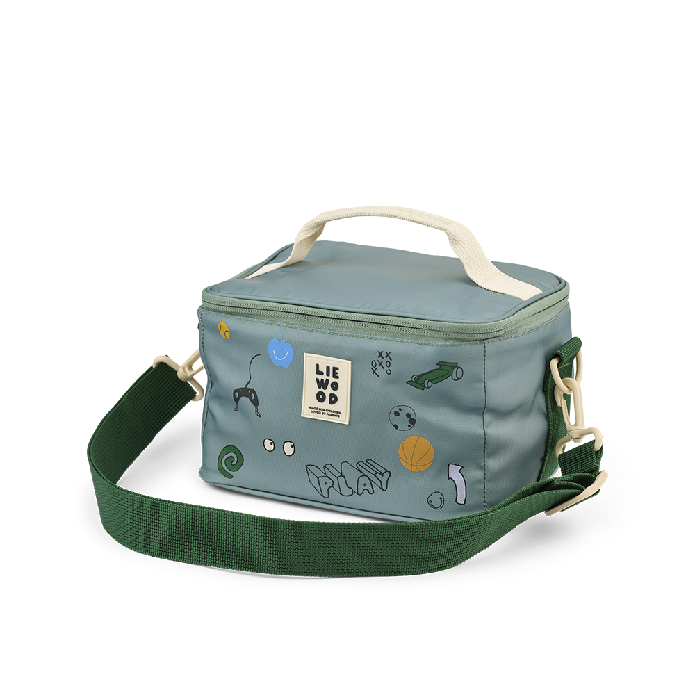 Liewood Cooler Bag 'Toby' Medium Play/Dusty Peppermint