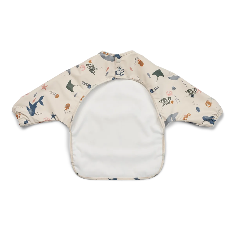 Liewood Langarmlätzchen 'Merle' Sea Creature/Sandy - Online MY SNOWFLAKE