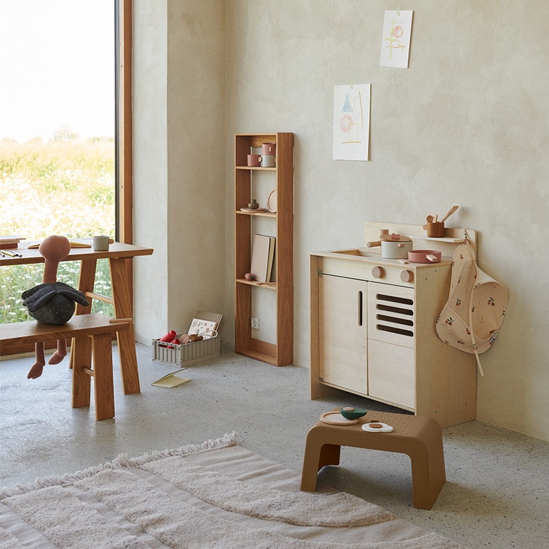 Liewood  Lätzchen 'Lai'  Peach/Sea Shell Mix - Online MY SNOWFLAKE