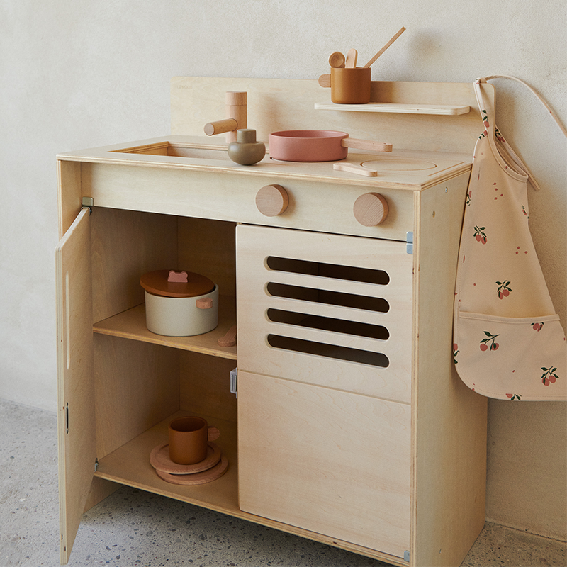 Liewood  Lätzchen 'Lai'  Peach/Sea Shell Mix - Online MY SNOWFLAKE