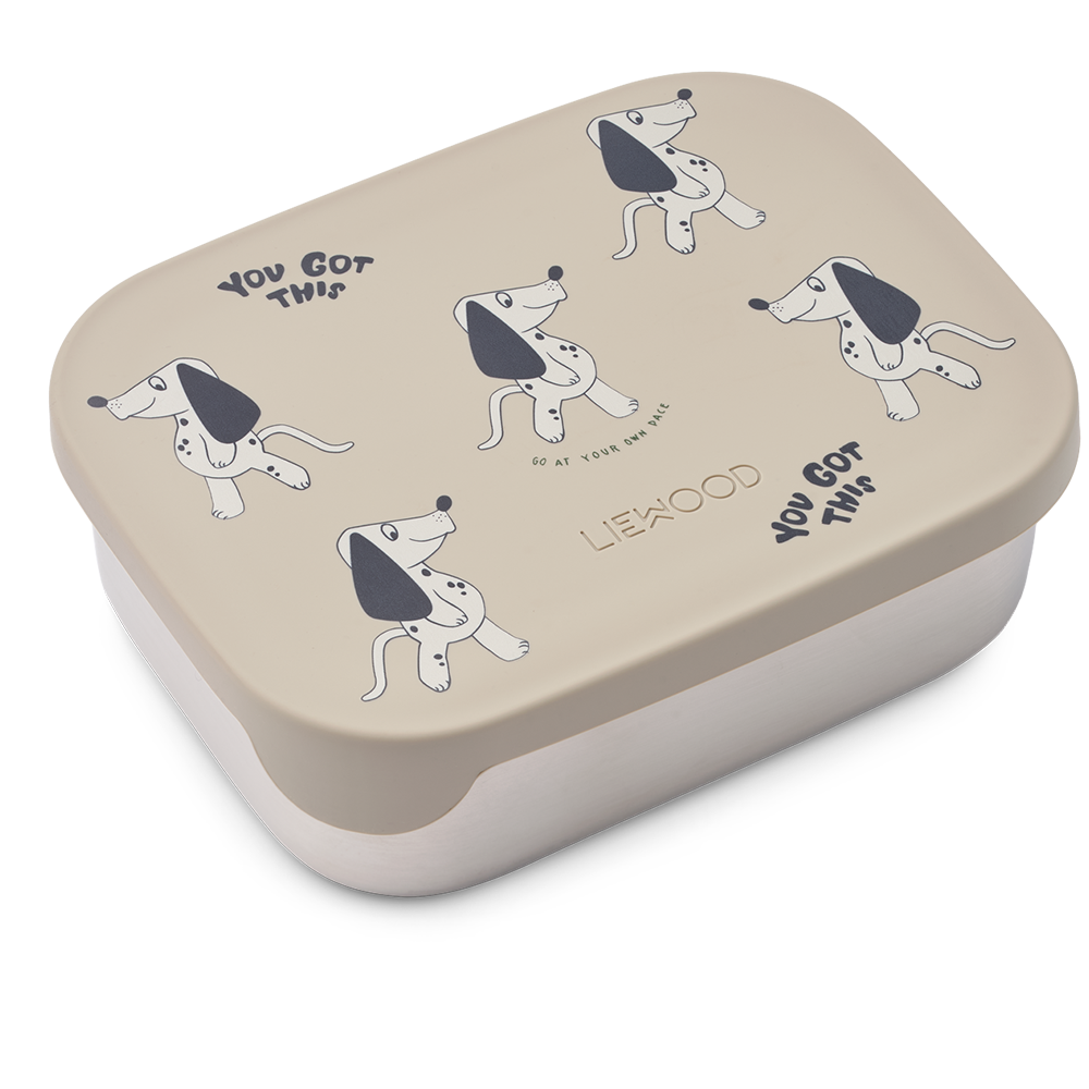 Liewood  Kinder Lunchbox 'Arthur' Dakota Dog/Mist