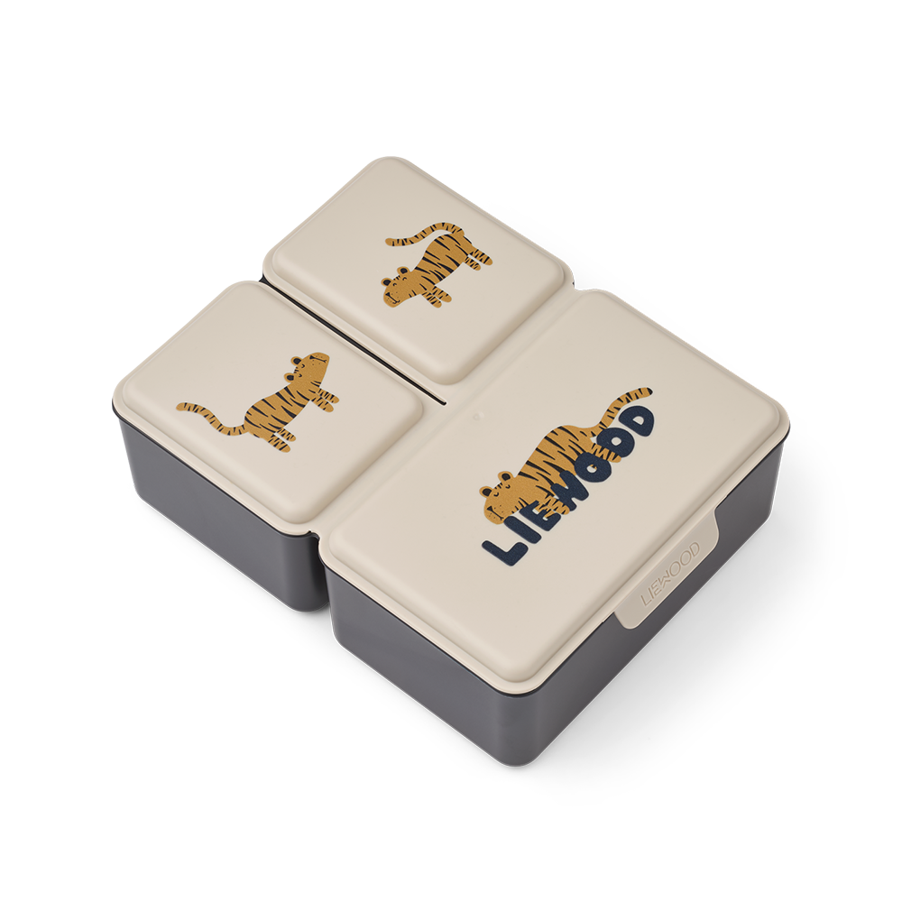 Liewood Kids' Lunch Box 'Driss' Tiger/Sandy