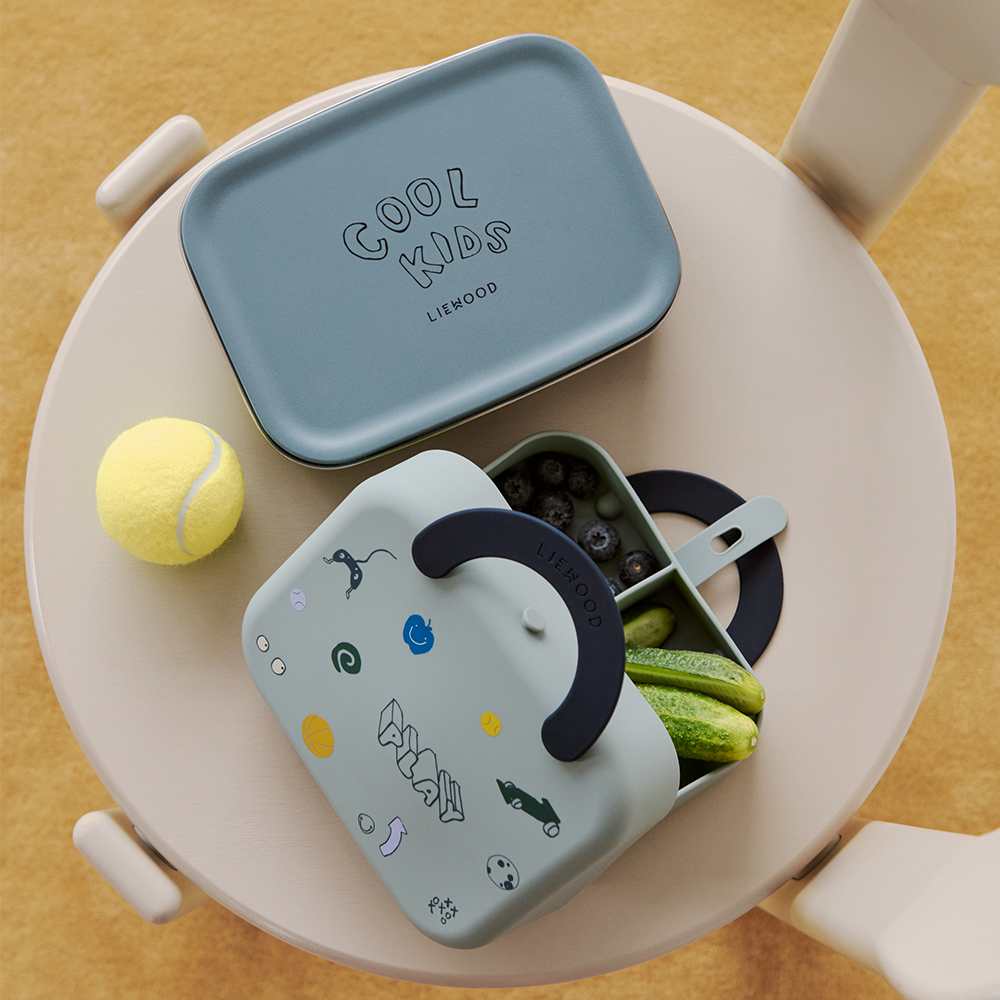 Liewood  Lunchbox 'Nina' Cool Kids/Dusty Peppermint