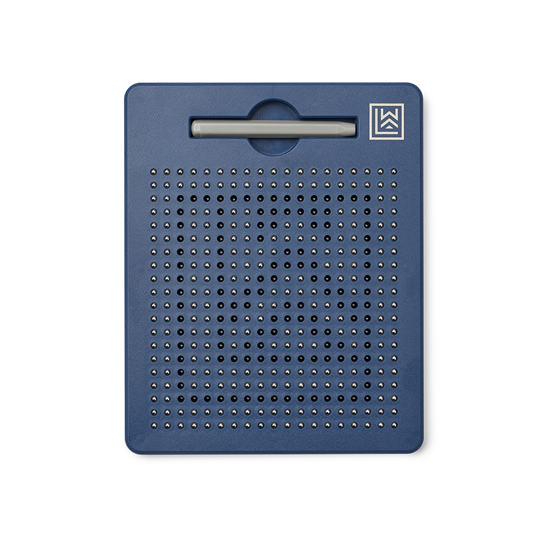 Magnettzeichentafel in Blau von Liewood. 