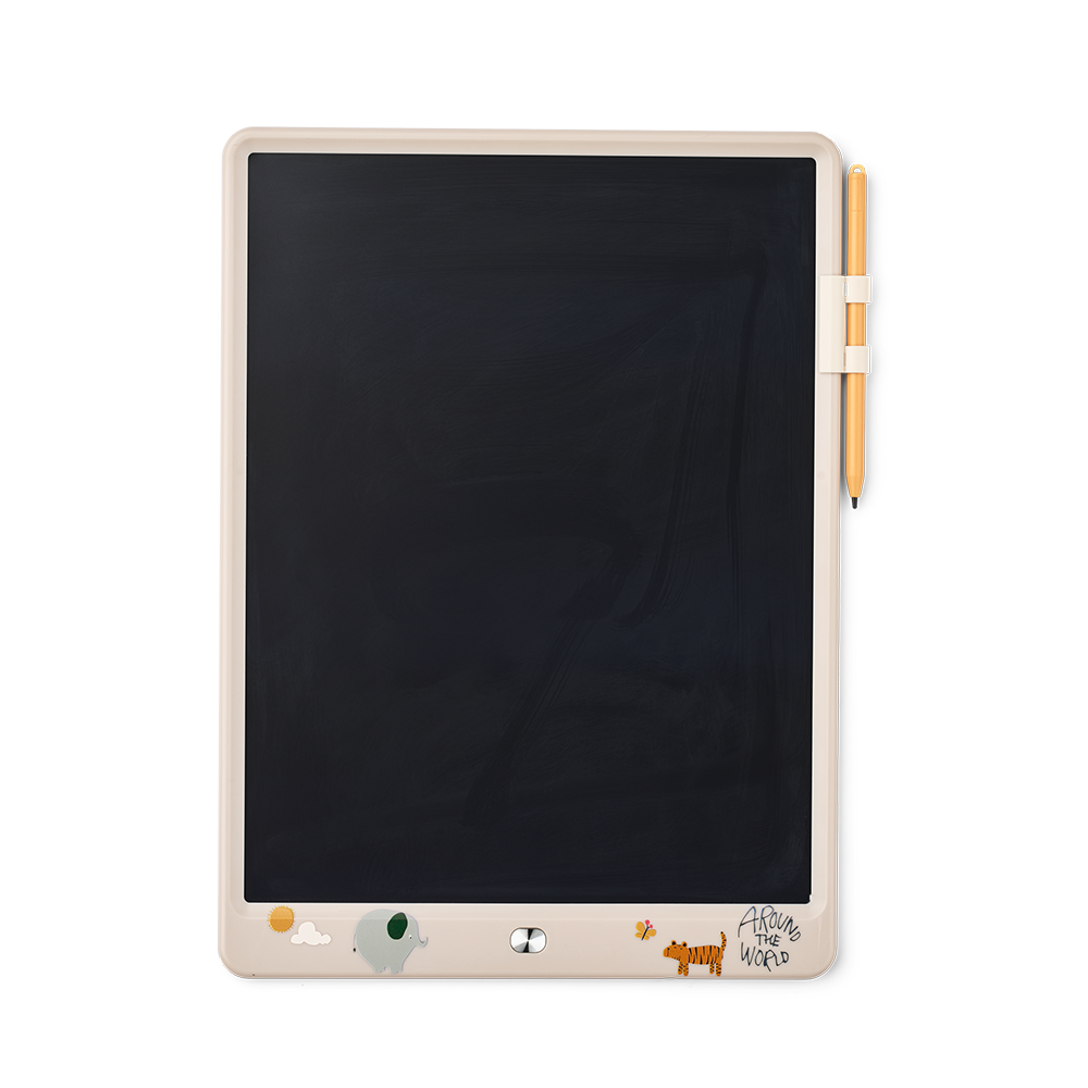 Tablette de dessin LCD magique Liewood « Zora » Around the World/Sandy