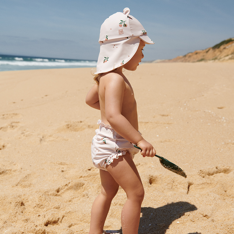 Liewood Maillot de bain anti-UV bébé « Manilla » pêche/coquille