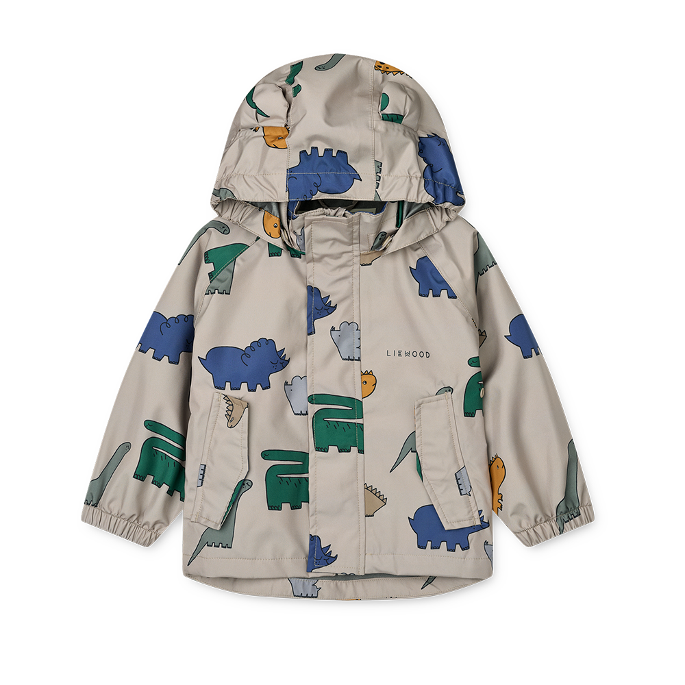 Liewood  Regenjacke/-hose Set 'Manu'  Dinosaurs/Mist - Online MY SNOWFLAKE