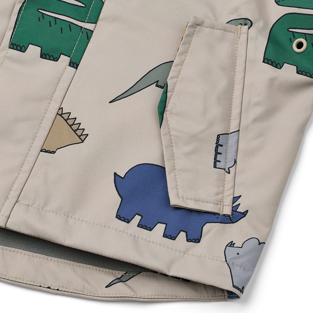 Liewood  Regenjacke/-hose Set 'Manu'  Dinosaurs/Mist - Online MY SNOWFLAKE