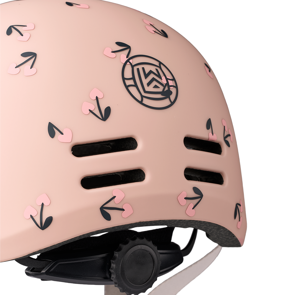 Casque enfant Liewood « Milly » Cherry Heart/Rosey