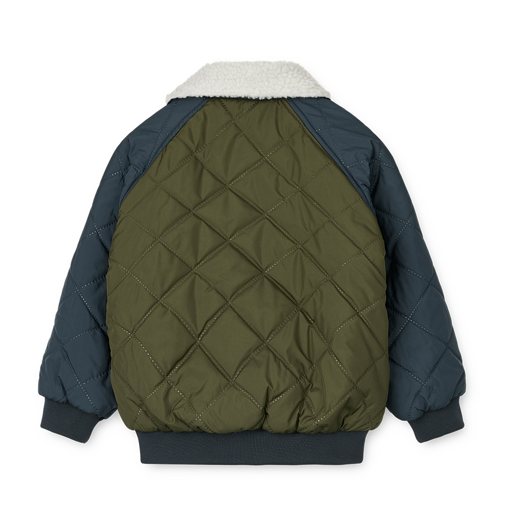 Liewood Thermojacke 'Mira' Classic Navy/Army Brown - Online MY SNOWFLAKE