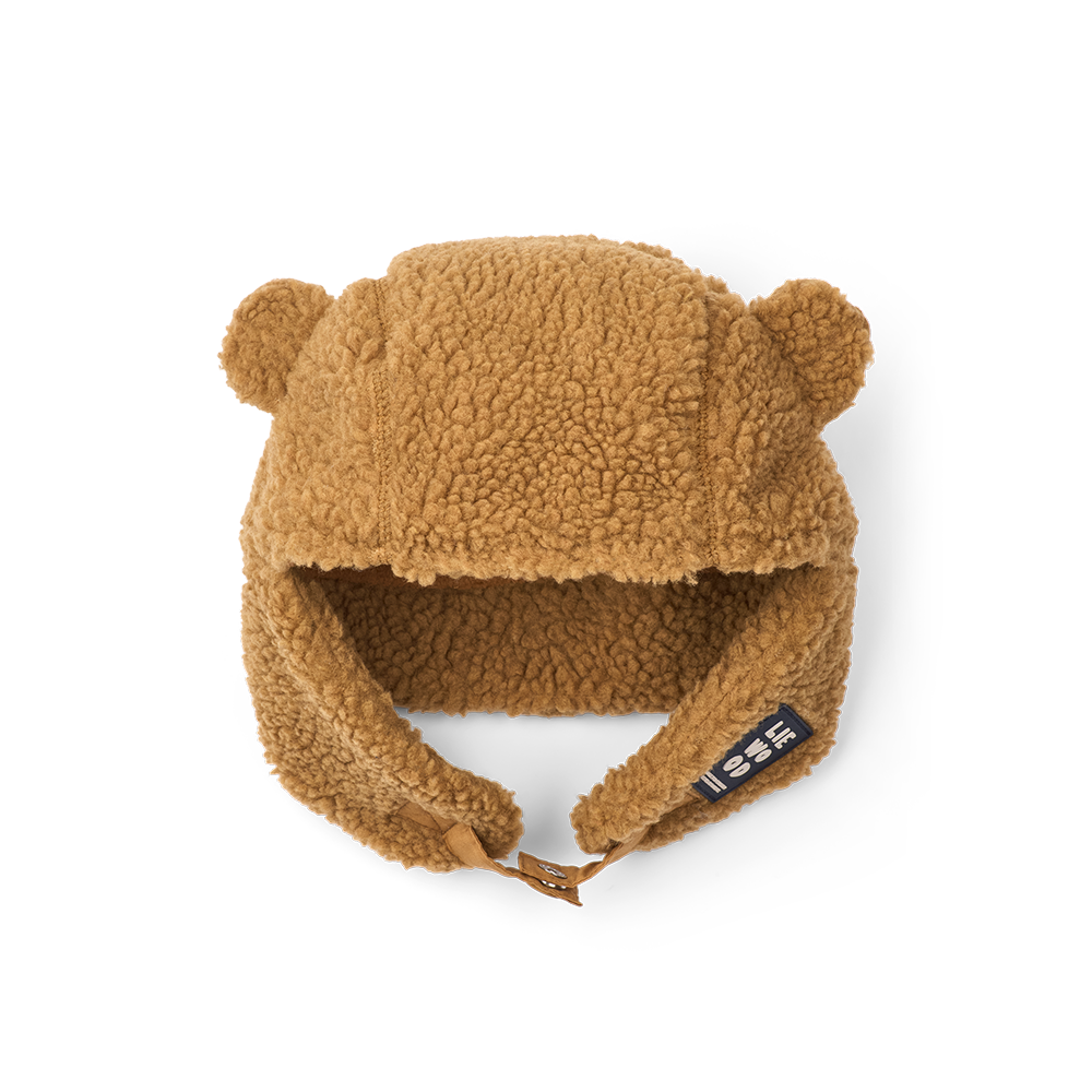 Liewood  Teddy Mütze mit Ohrenklappen 'Bravo' Golden Caramel