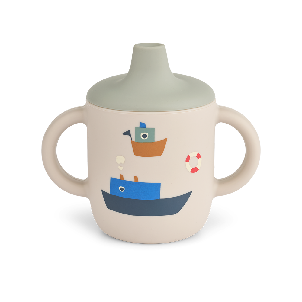 Liewood Silikon Trinkbecher 'Neil' Sailing/Sandy - Online MY SNOWFLAKE