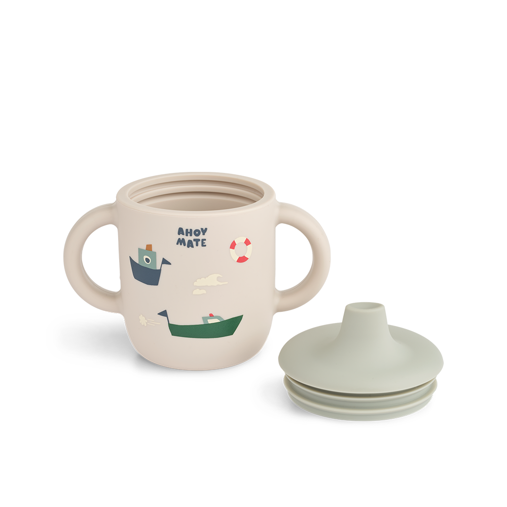 Liewood Silikon Trinkbecher 'Neil' Sailing/Sandy - Online MY SNOWFLAKE