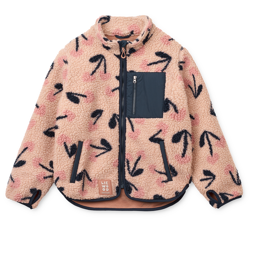 Liewood Jacke 'Nolan' Mega Cherry Heart/Rosey