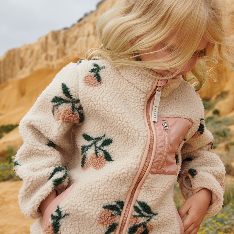 Liewood 'Nolan' Jacket Peach/Sea Shell