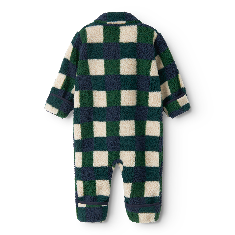 Liewood Baby Bodysuit 'Nolano' Mega Check/Bright Garden