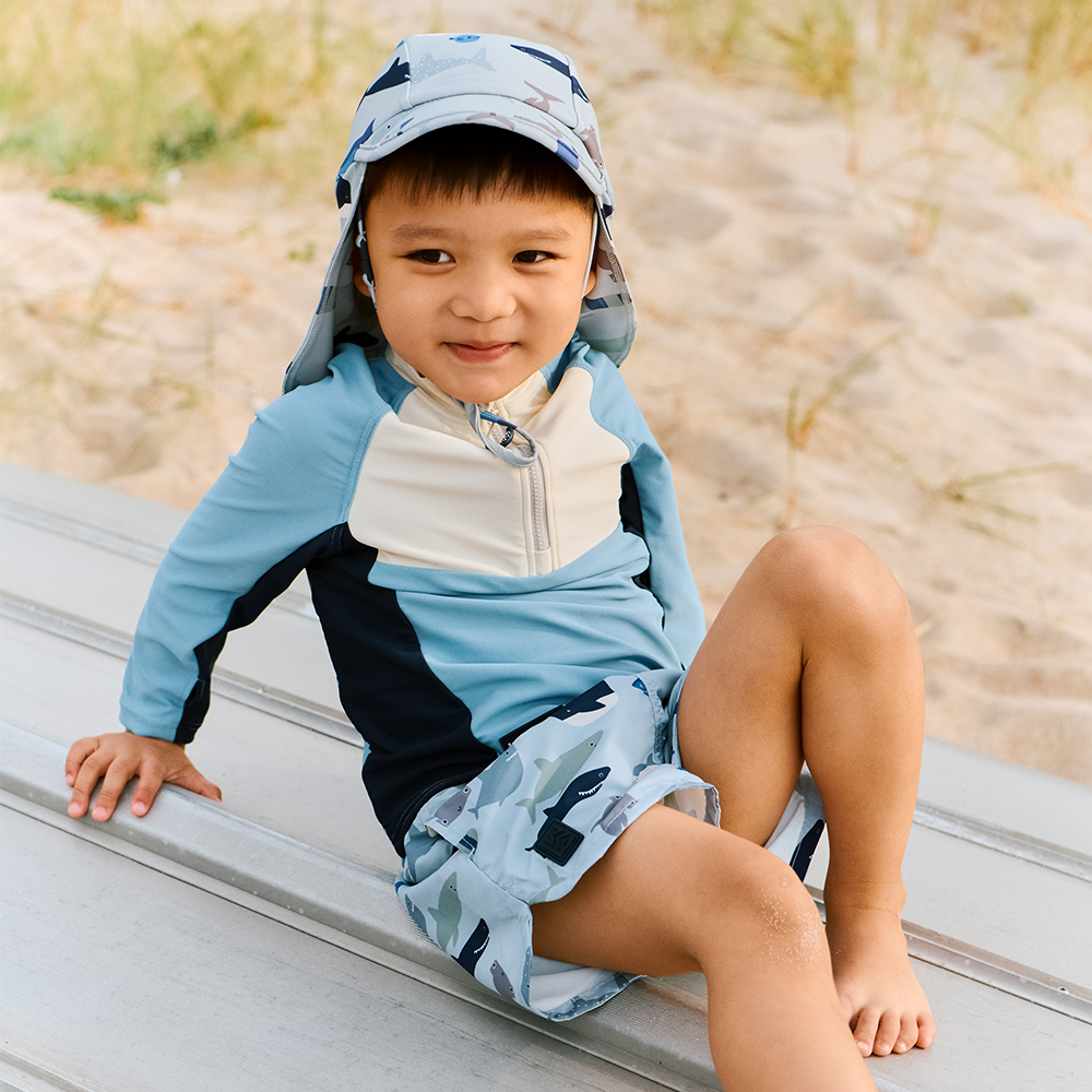 Liewood UV Swim Shirt 'Oluf' Beach Blue Mix