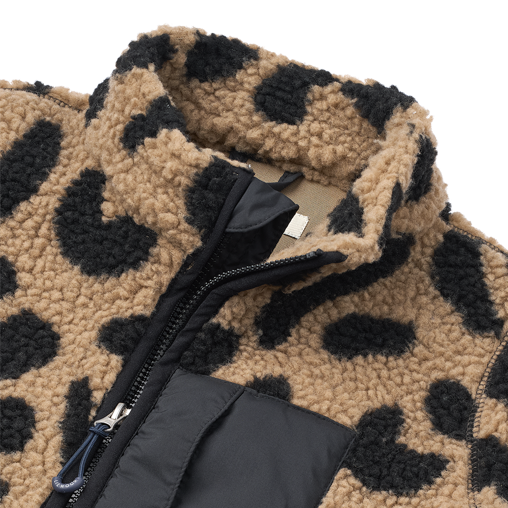 Liewood Baby Overall 'Nolano' Mega Leo/Oat Mix - Online MY SNOWFLAKE