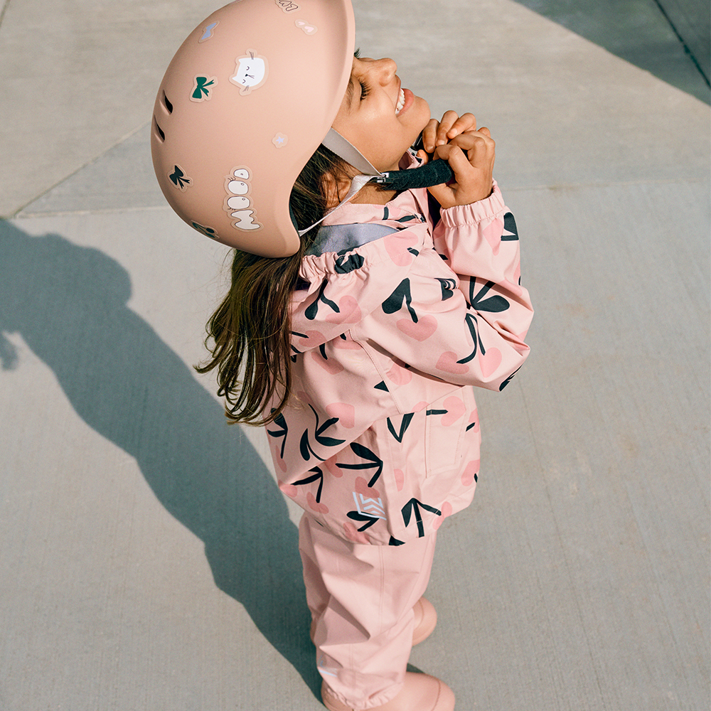 Liewood Ensemble imperméable « Pedia » Mega Cherry Heart/Rosey Mix