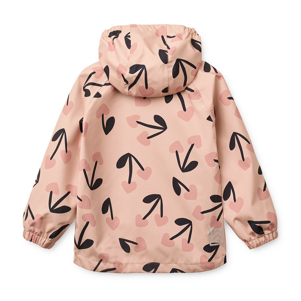 Liewood Ensemble imperméable « Pedia » Mega Cherry Heart/Rosey Mix