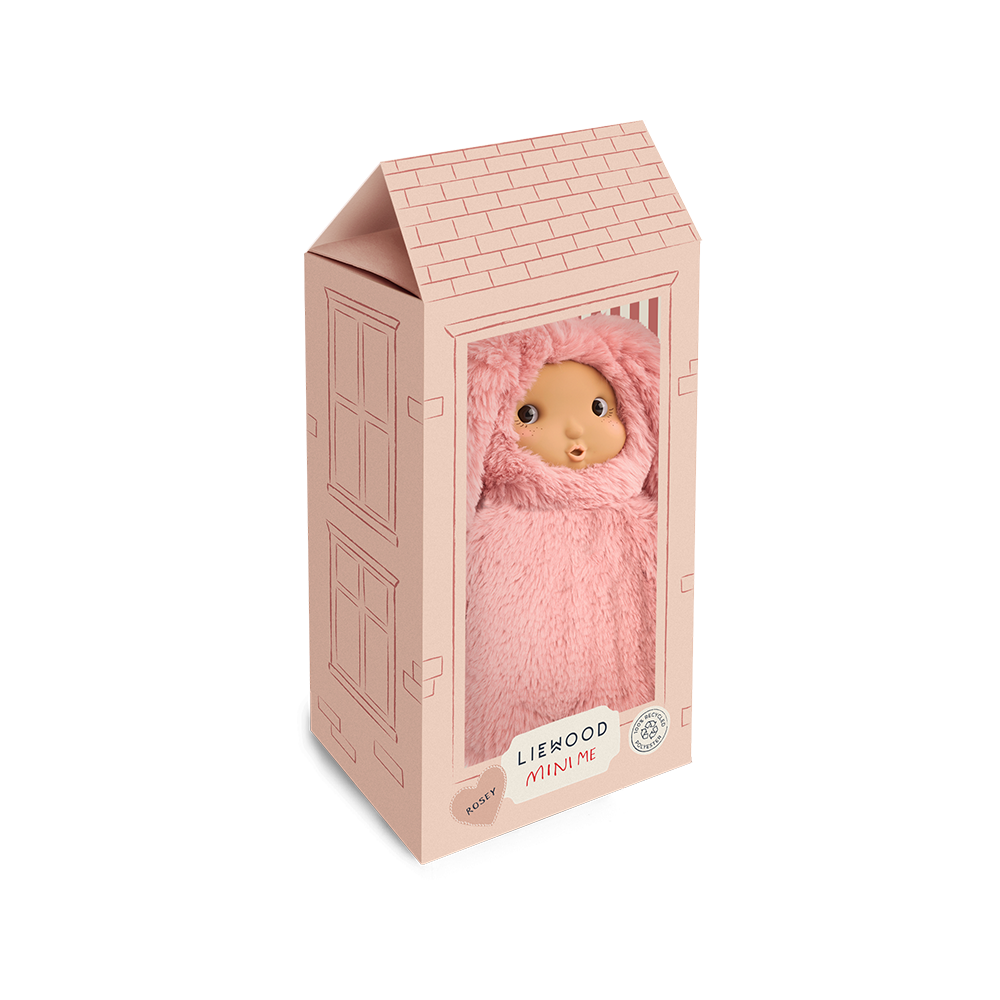 Liewood Plüsch-Puppe 'Miko Rosey' Rose Blush