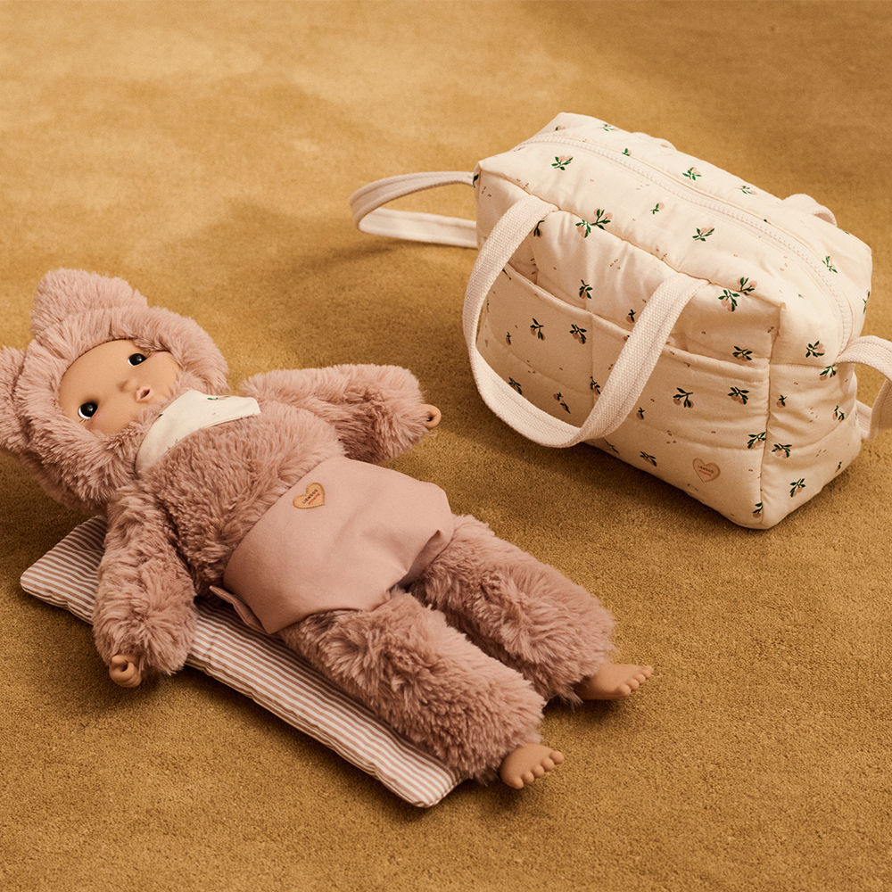 Liewood Wickelset für Puppen 'Neoma' Peach/Pale Tuscany Mix