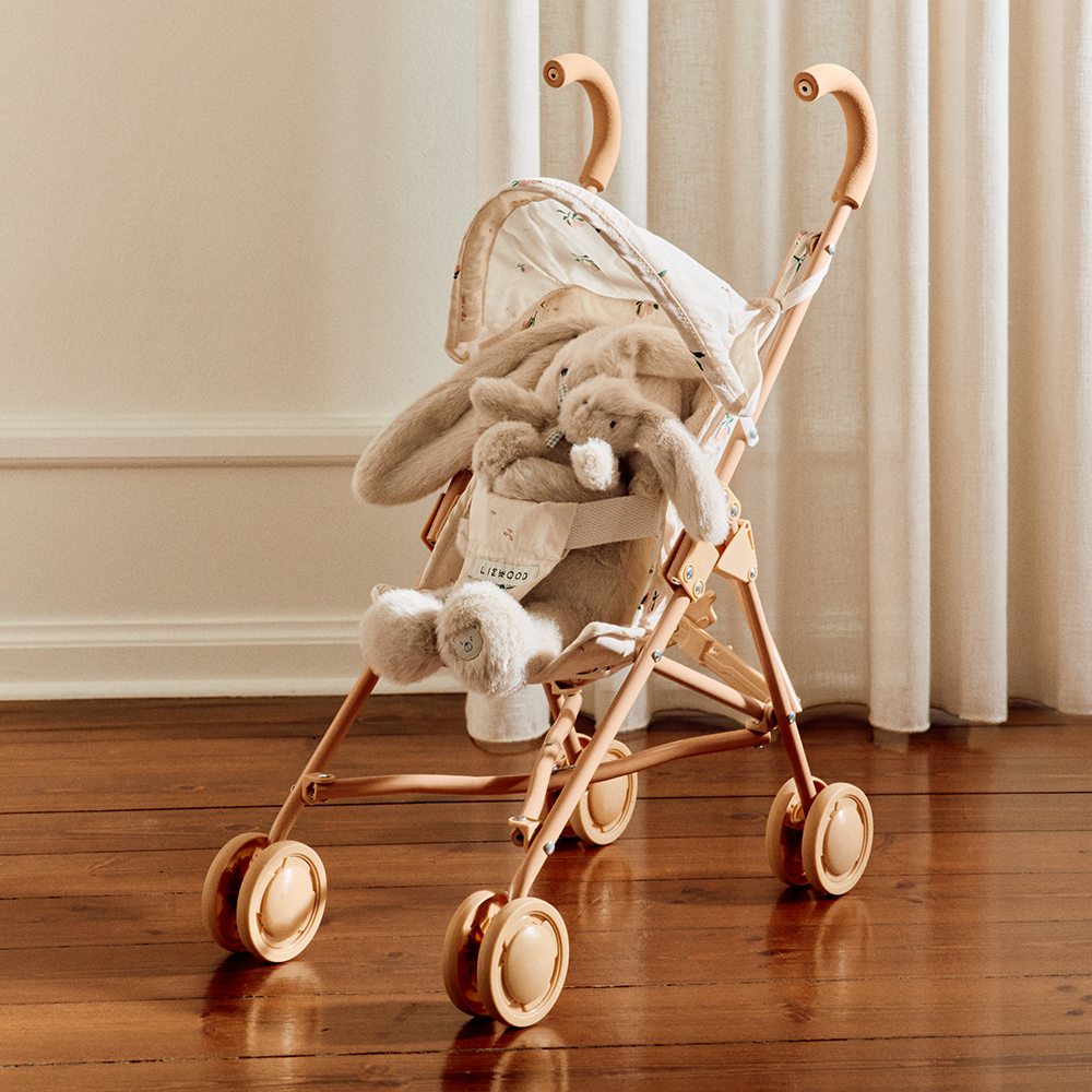 Liewood Doll Stroller 'Elsie' Peach/Sea Shell