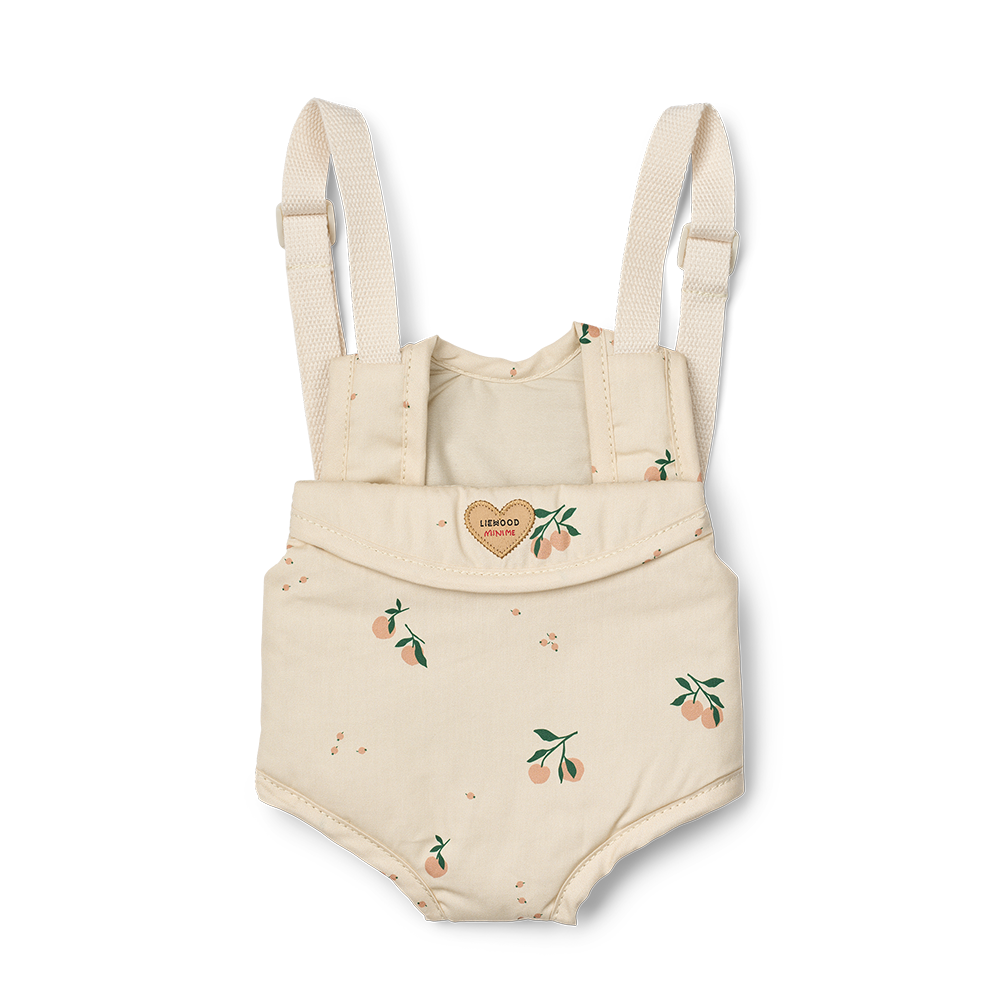 Liewood Puppen-Babytrage 'Eleanor' Mini Me Peach/Sea Shell
