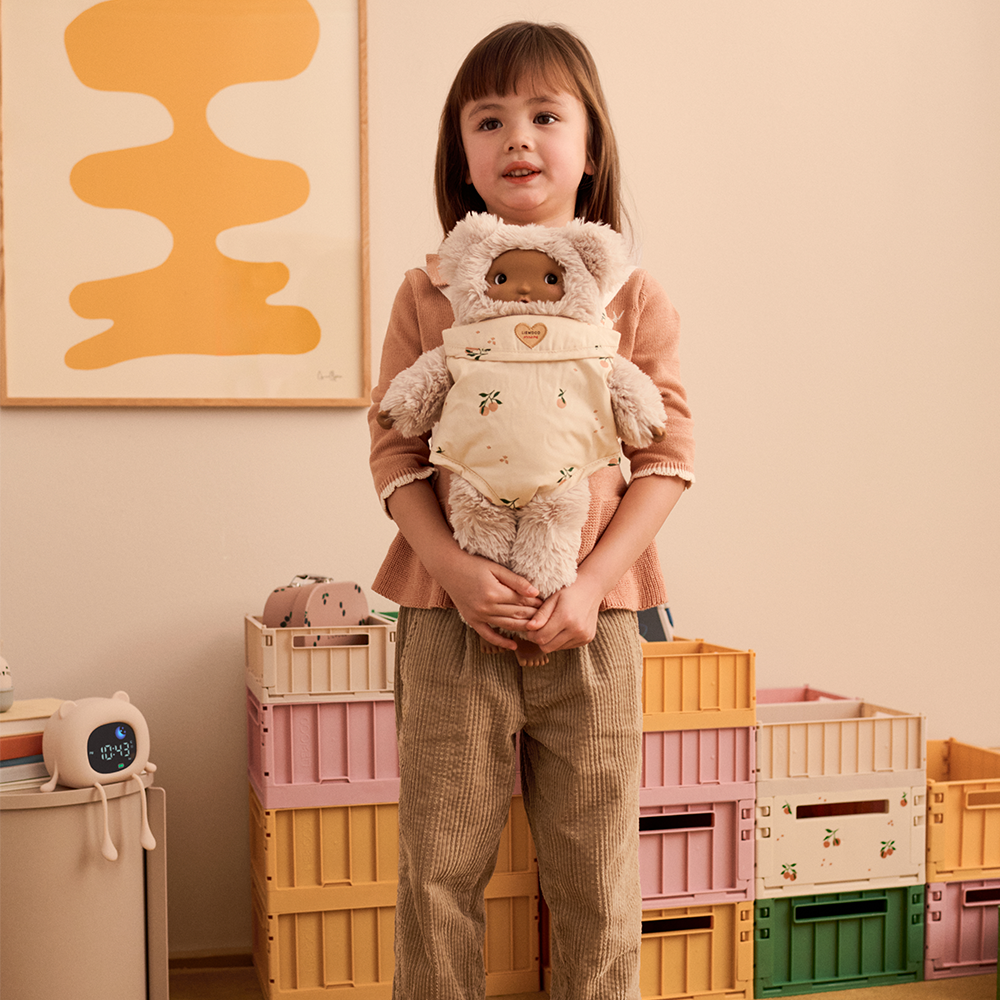Liewood Puppen-Babytrage 'Eleanor' Mini Me Peach/Sea Shell
