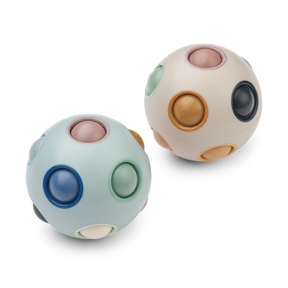 Liewood Puzzle-Ball 'Solene' mélange bleu glacier