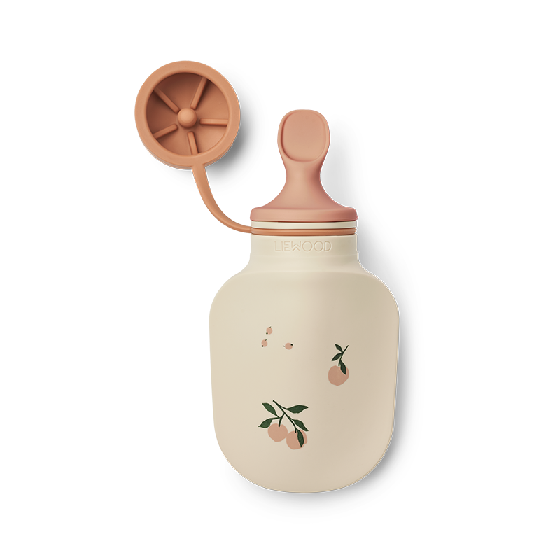 Liewood Gourde réutilisable 'Lizzie', lot de 2, Peach/Sea Shell