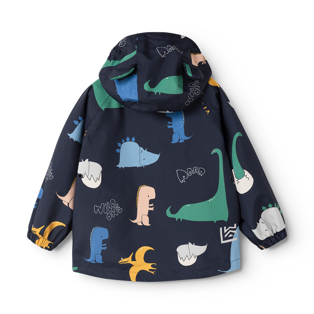 Liewood Rain Jacket/Pants Set 'Manu' Dino Roar/Classic Navy