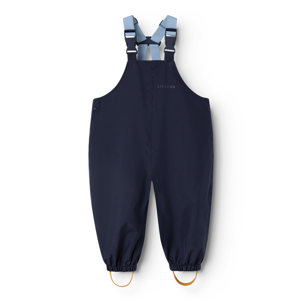 Liewood Rain Jacket/Pants Set 'Manu' Dino Roar/Classic Navy