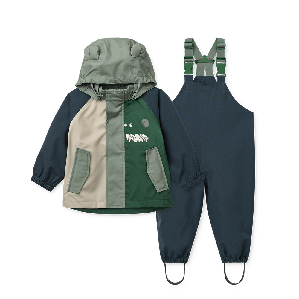 Liewood Ensemble imperméable « Manu » Play Multi Mix