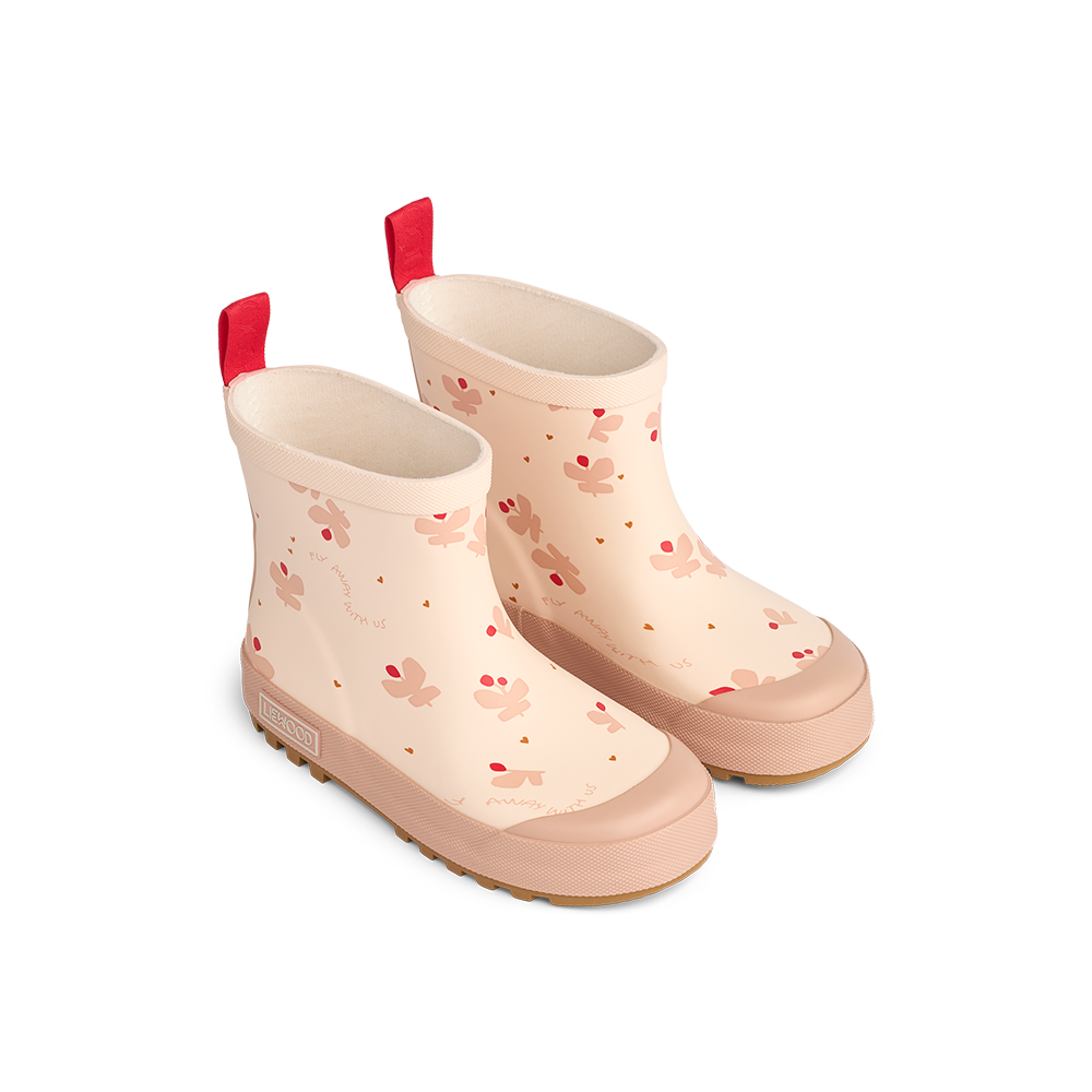 Liewood Kinder Gummistiefel 'Tekla' Mini Butterfly/Apple Blossom
